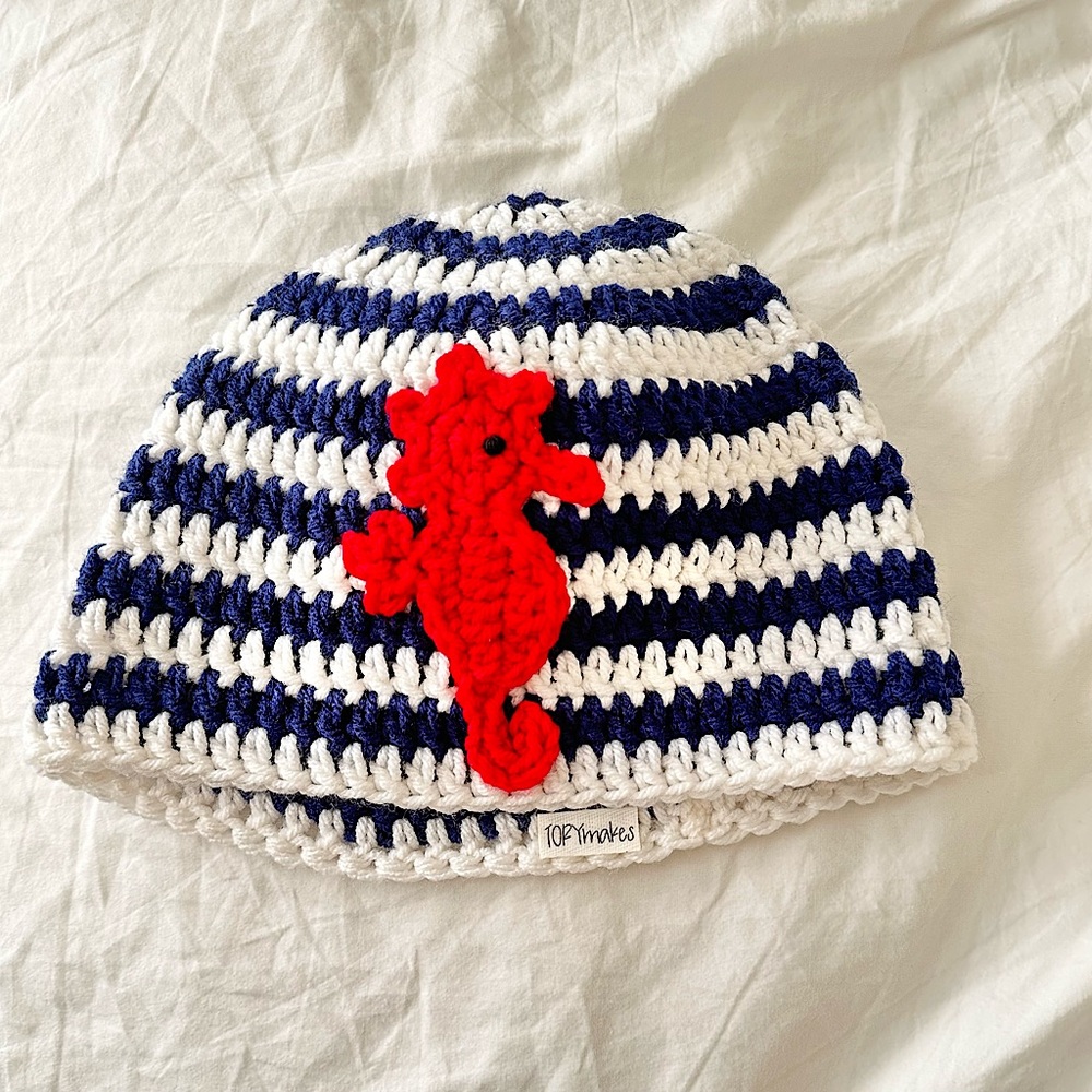 Crochet beanie hat